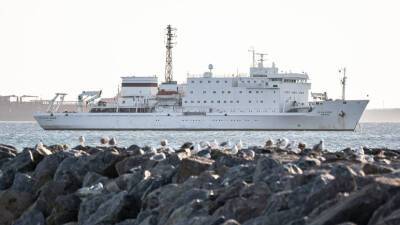 Российское судно «Академик Иоффе» прибыло в Калининград