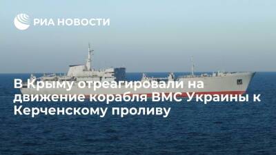 Депутат Гемпель назвал движение корабля ВМС Украины к Керченскому проливу провокацией