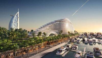 В Дубае появится новый курорт в форме футуристической суперъяхты
