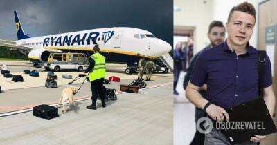 Роман Протасевич: прокуратура Польши заявила, что в самолете Ryanair не было угрозы взрыва