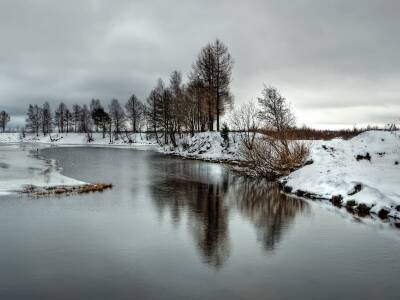 Ледостав и забереги. Ульяновские реки постепенно покрываются льдом