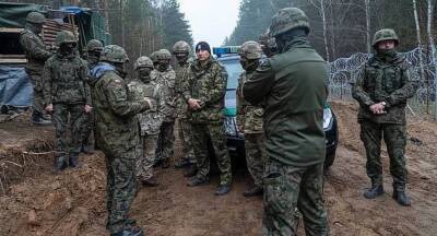 Британские военные отправились рыть польско-белорусскую границу