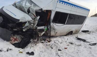 В Башкирии произошло ДТП с участием автобуса. Есть пострадавшие