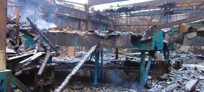 В Карелии продолжается розыск поджигателей, уничтоживших оборудование за 200 миллионов рублей