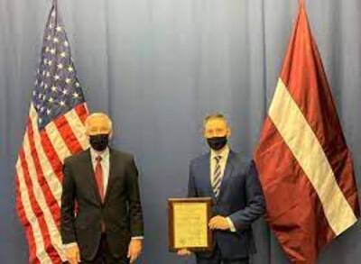 Госдеп США наградил прокурора Латвии, который осудил мэра Вентспилса