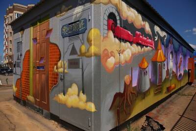 В Чебоксарах уничтожили граффити со сценами из «Поттерианы», ссылаясь на испуганных детей