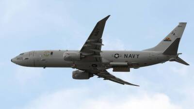 ВМС США обнародовали информацию о столкновении самолета P-8 Poseidon с грузовым транспортом