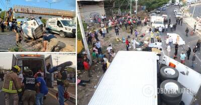 ДТП с мигрантами в Мексике: десятки погибших и пострадавших – фото, видео