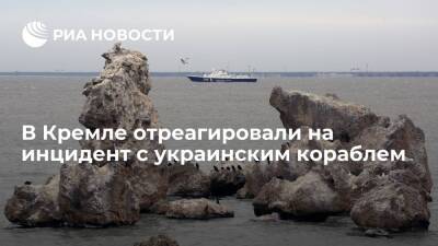 Песков назвал инцидент с украинским кораблем "Донбасс" в Керченском проливе провокацией