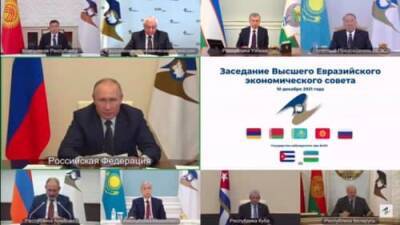 «Была бы в материале, решала бы вопросы» — Путин об участии Молдавии в ЕАЭС