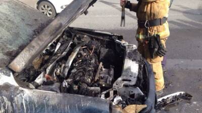 В Петербурге за сутки сгорели пять автомобилей