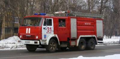 На северо-западе Москвы произошёл пожар в ковид-больнице