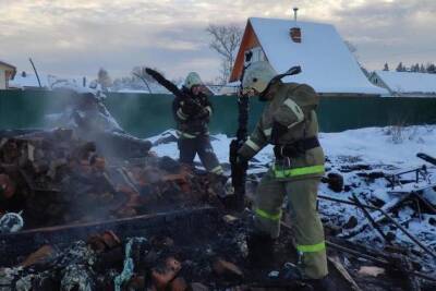 На пожаре во Владимирской области погибли люди
