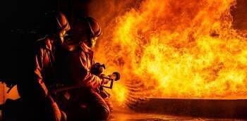 При пожаре в Белозерском районе погиб человек