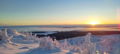 Опубликованы завораживающие кадры из национального парка «Паанаярви» в Карелии, где уже был мороз под -30 градусов (ФОТО)