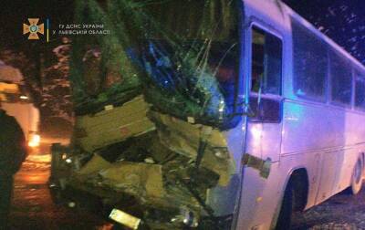 На Львовщине семь человек пострадали в ДТП с грузовиком