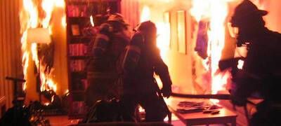 Три человека погибли на пожаре в районном центре Карелии