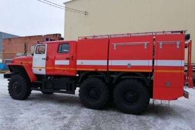 Новую автоцистерну приобрели для Противопожарного лесного центра Псковской области