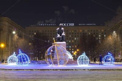 Как Московский район нарядили к Новому году
