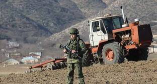 Миротворцы обеспечили безопасность сельхозрабочих в приграничном районе Нагорного Карабаха