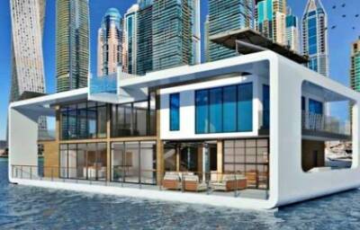 Как будет выглядеть новый роскошный плавучий отель в Дубае. ФОТО