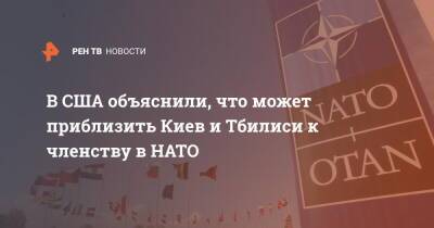 В США объяснили, что может приблизить Киев и Тбилиси к членству в НАТО