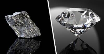 Физики в экспериментальных условиях добыли из алмаза и графита метан