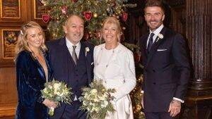 Дэвид Бекхэм стал шафером на свадьбе своего 73-летнего отца