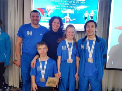 Пять медалей всероссийской спартакиады завоевали сахалинские параспортсмены