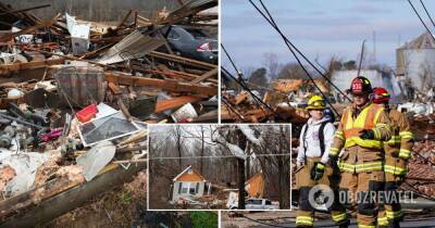 Торнадо в США разрушил множество зданий, погибли 100 человек – фото и видео