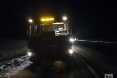 На трассе М7 в Татарстане в ДТП минивэна и грузовика пострадал человек