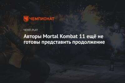 Авторы Mortal Kombat 11 ещё не готовы представить продолжение