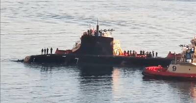 Поврежденная подводная лодка USS Connecticut прибыла в Сан-Диего (фото) - focus.ua - США - Украина - Сан-Диего - state Connecticut - Гуам