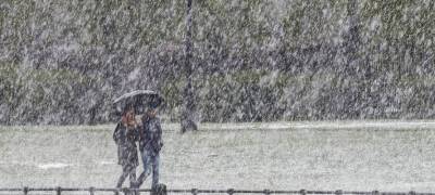 МЧС предупреждает о сильном снегопаде в Карелии