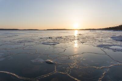 Лёд может оторваться на Белом море