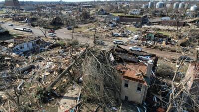Число жертв торнадо в Кентукки возросло до ста человек