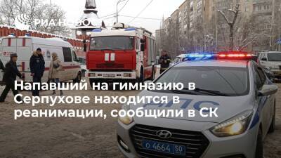 СК: напавший на православную гимназию в Серпухове жив и находится в реанимации