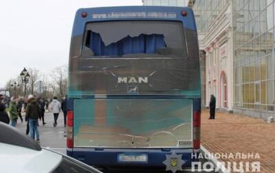 В Одессе вновь атаковали автобус Черноморца