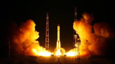 Роскосмос успешно провел пуск ракеты «Протон-М» с двумя спутниками на борту