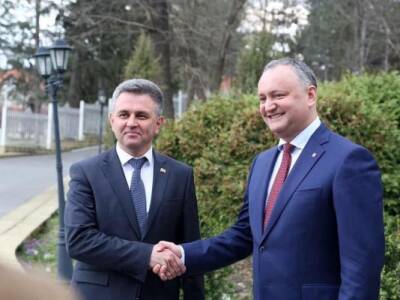 Президента Приднестровья выбрали граждане Молдавии, это надо уважать — Додон