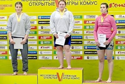 Спортсменка из Тверской области выиграла чемпионат России по пляжной борьбе