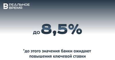 Российские банки ожидают повышения ключевой ставки до 8,5% — много это или мало?