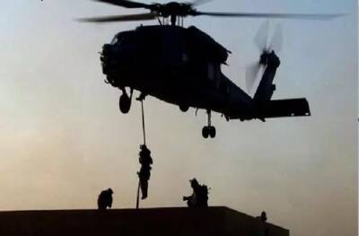 Военные США повели специальную операцию в Сирии с использование боевых вертолётов