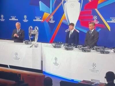 УЕФА аннулировал результаты жеребьевки Лиги чемпионов из-за "технической проблемы"