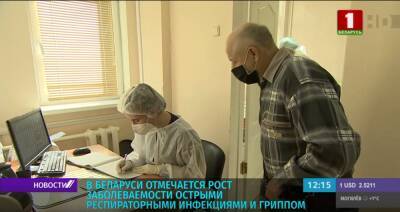 В Беларуси отмечается рост заболеваемости острыми респираторными инфекциями и гриппом