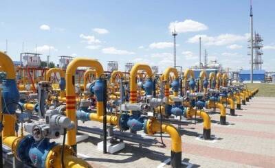 Украинские ПХГ заполнены газом меньше чем наполовину