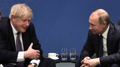 Джонсон и Путин обсудили по телефону ситуацию вокруг Украины