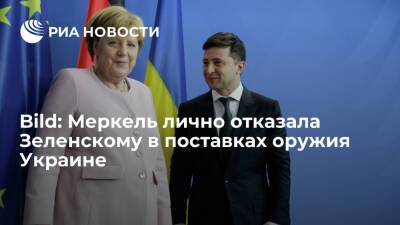 Bild: экс-канцлер ФРГ Меркель лично отказала Зеленскому в поставках оружия Украине