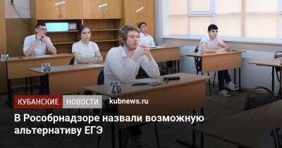 В Рособрнадзоре назвали возможную альтернативу ЕГЭ