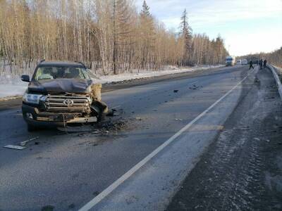 В Челябинской области водитель внедорожника пострадал в тройном ДТП на трассе М-5